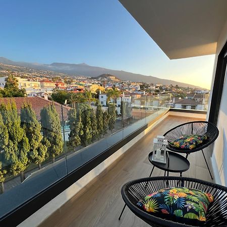 Lujoso Apartamento Completo, Piscina, Terraza Con Vistas Al Teide プエルト・デ・ラ・クルス エクステリア 写真