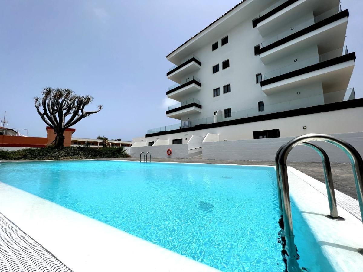 Lujoso Apartamento Completo, Piscina, Terraza Con Vistas Al Teide プエルト・デ・ラ・クルス エクステリア 写真